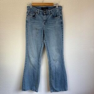 Calvin Klein Jeans Flare Light Wash Denim Pants Size 6